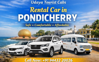 Rental Car in Pondicherry –  Udaya Tourist Cabs with Comfortable Travel